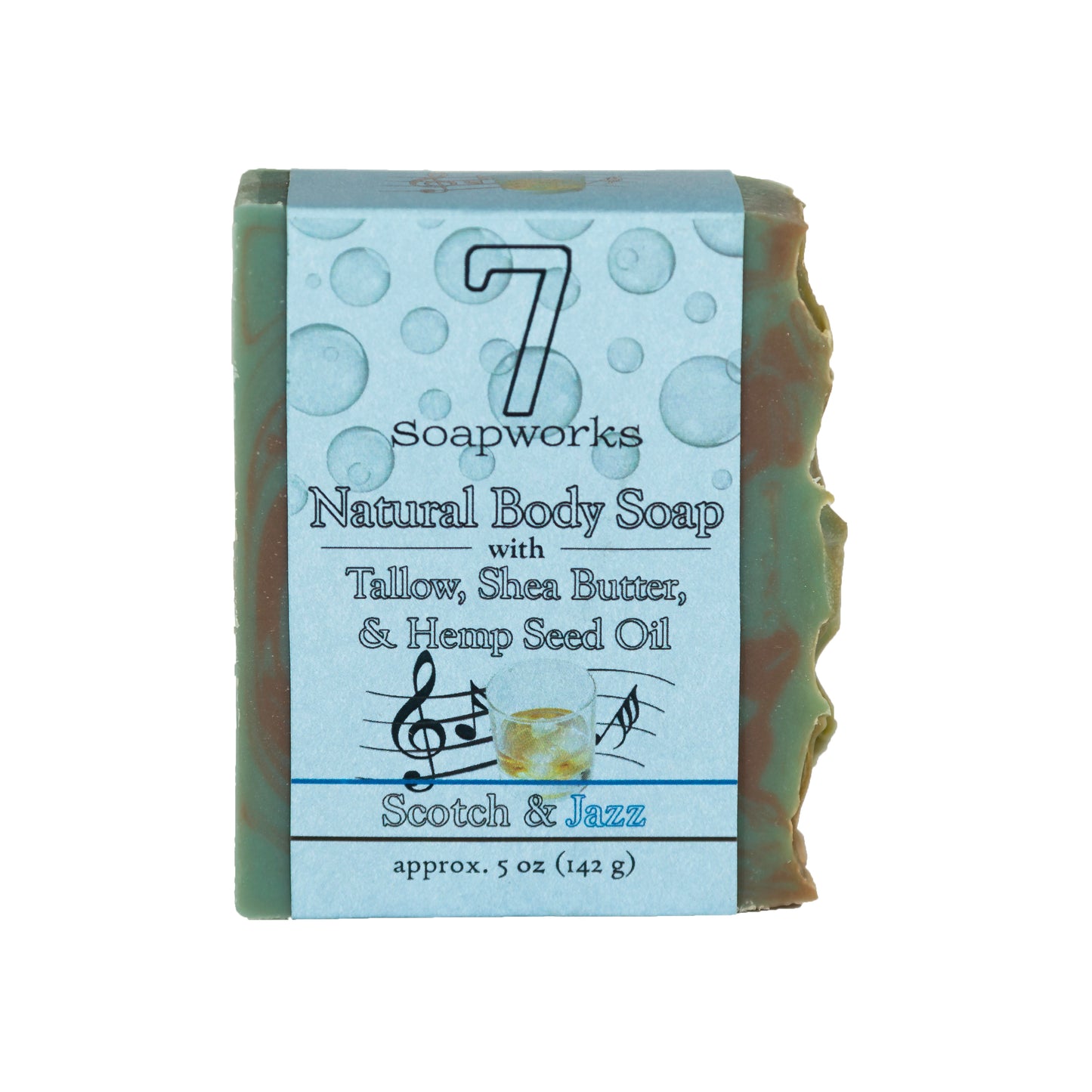 Natural Body Soap - Scotch & Jazz